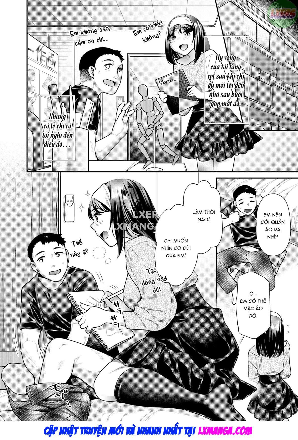 đọc truyện With A Realistic Touch Oneshot ảnh 5 tại Giả Dược