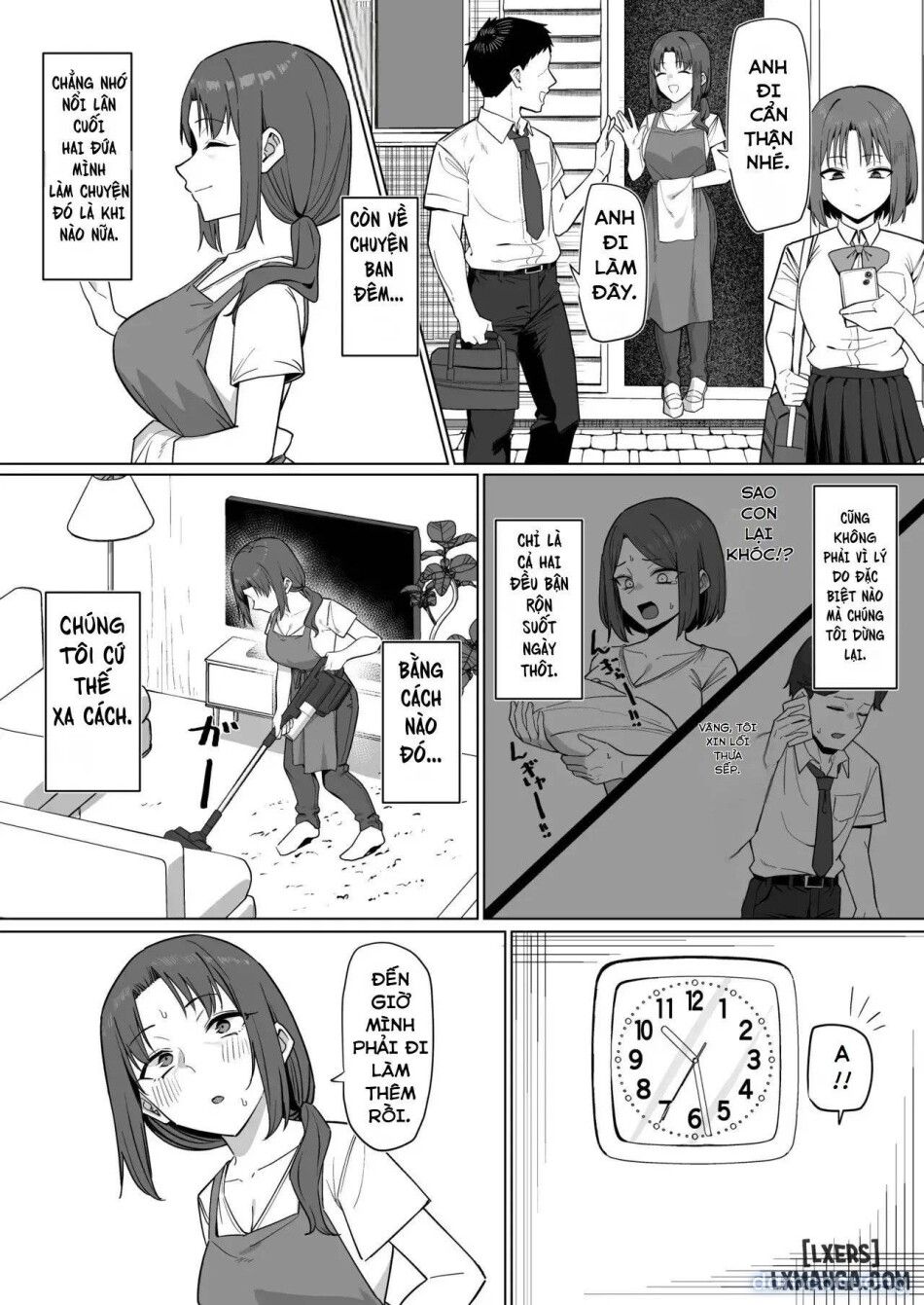 đọc truyện With The Housewife At My Part-time Job Oneshot ảnh 3 tại Thiên Thai Truyện