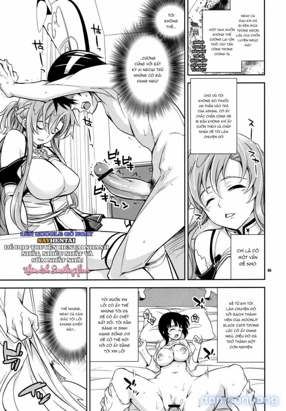 đọc truyện Xâm Nhập Giấc Ngủ Của Nàng Asuna Tại Mã Hiệu C9-02 Chương 1 ảnh 5 tại Thiên Thai Truyện