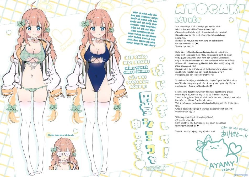 đọc truyện Xin Chào Mọi Người, Mình Tên Là Endou Shimiko. Rất Vui Được Làm Quen Ạ! Chương 0 ảnh 18 tại Thiên Thai Truyện