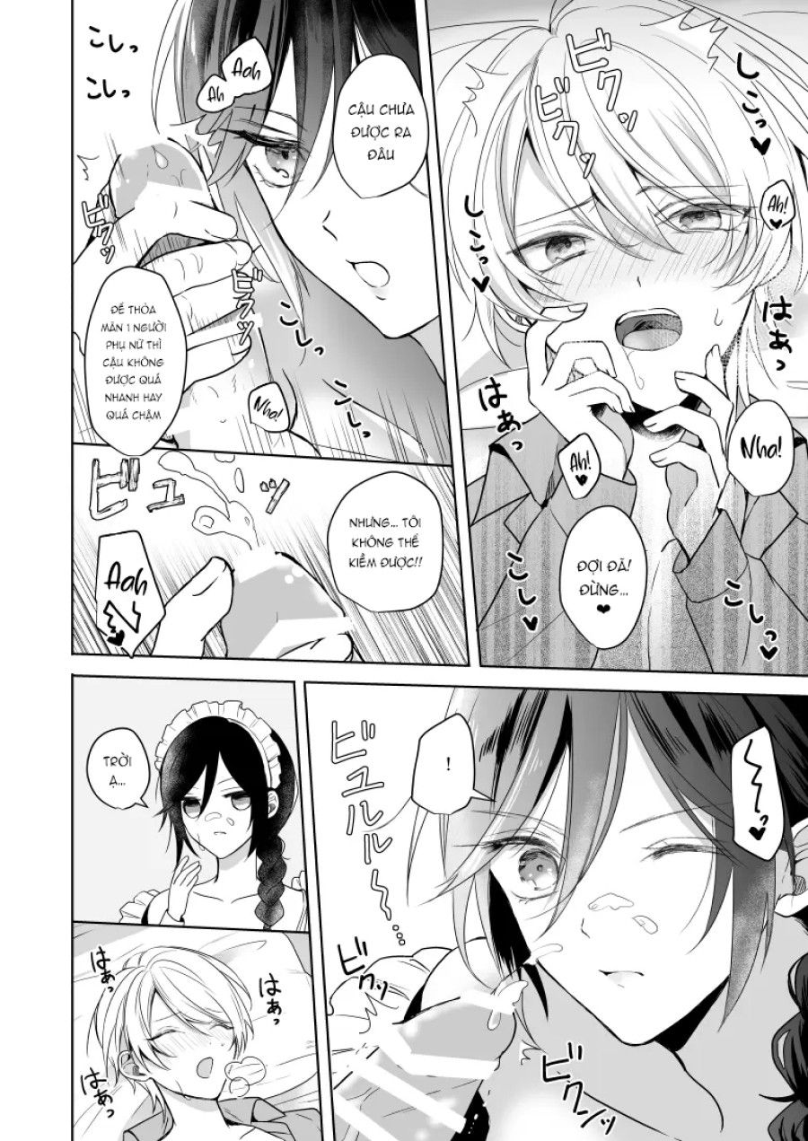 Xin Hãy Để Việc Đó Cho Tôi Thưa Chủ Nhân Oneshot page 12 - Giả Dược