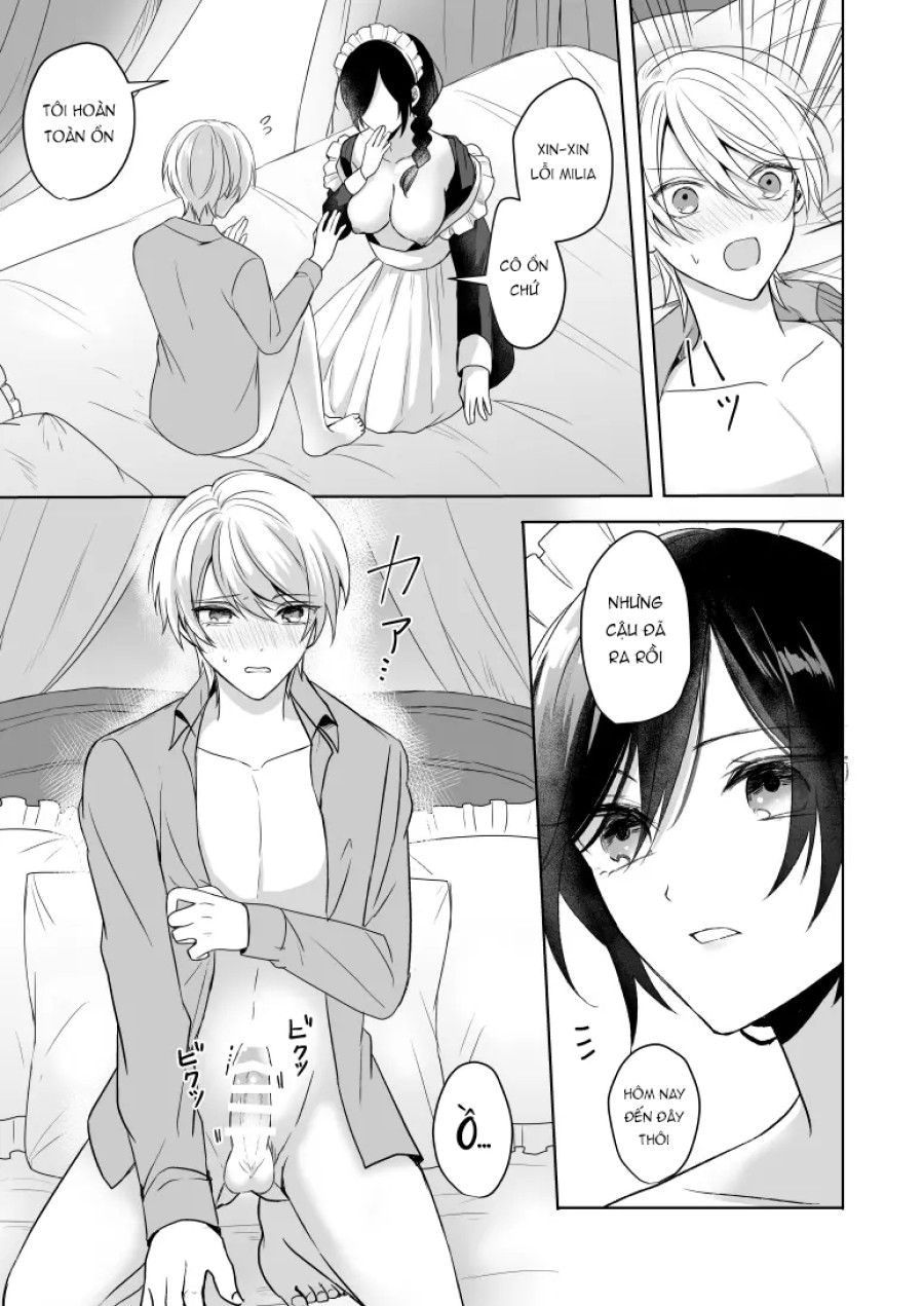 Xin Hãy Để Việc Đó Cho Tôi Thưa Chủ Nhân Oneshot page 13 - Giả Dược