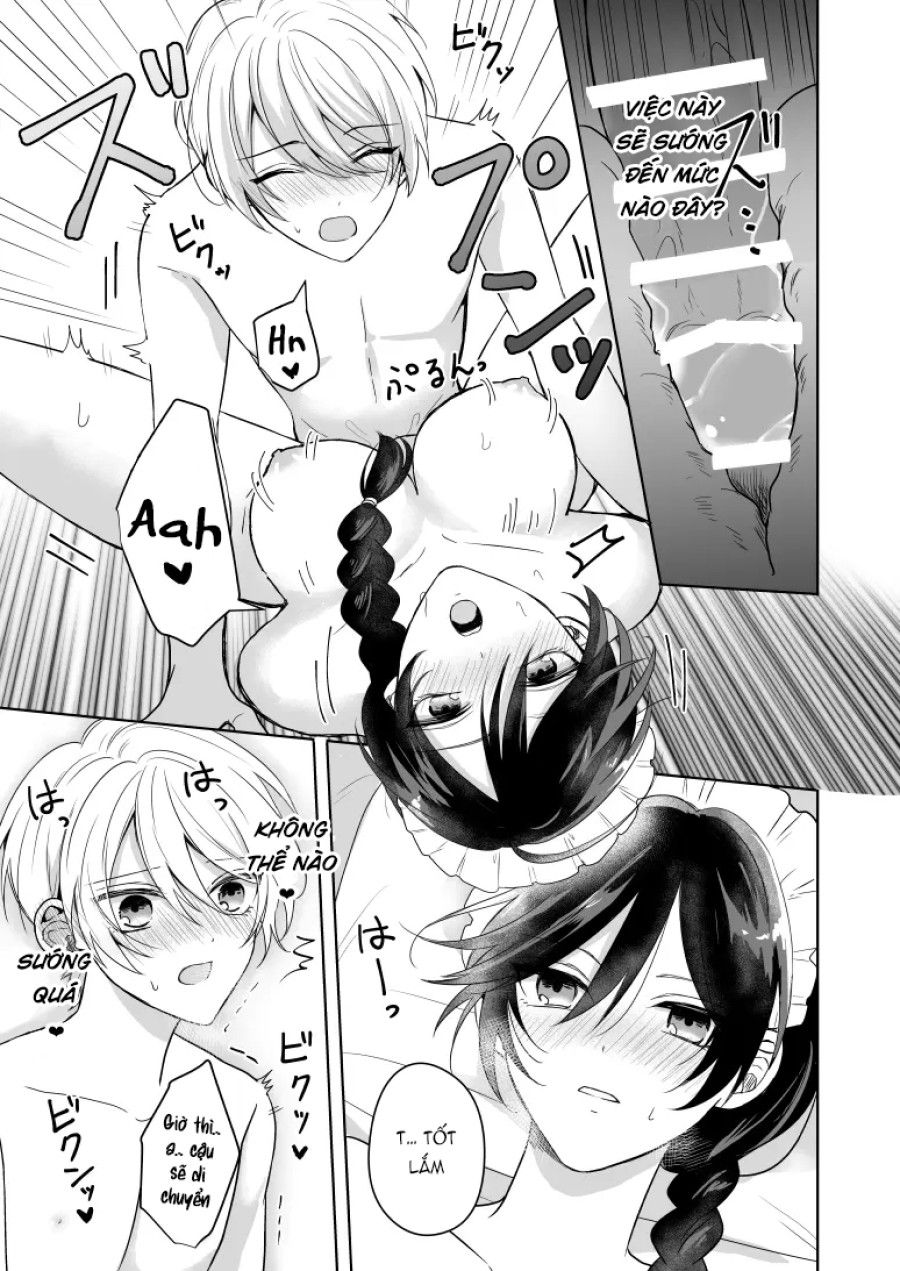 Xin Hãy Để Việc Đó Cho Tôi Thưa Chủ Nhân Oneshot page 17 - Giả Dược
