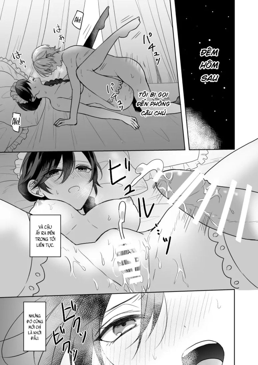 Xin Hãy Để Việc Đó Cho Tôi Thưa Chủ Nhân Oneshot page 27 - Giả Dược