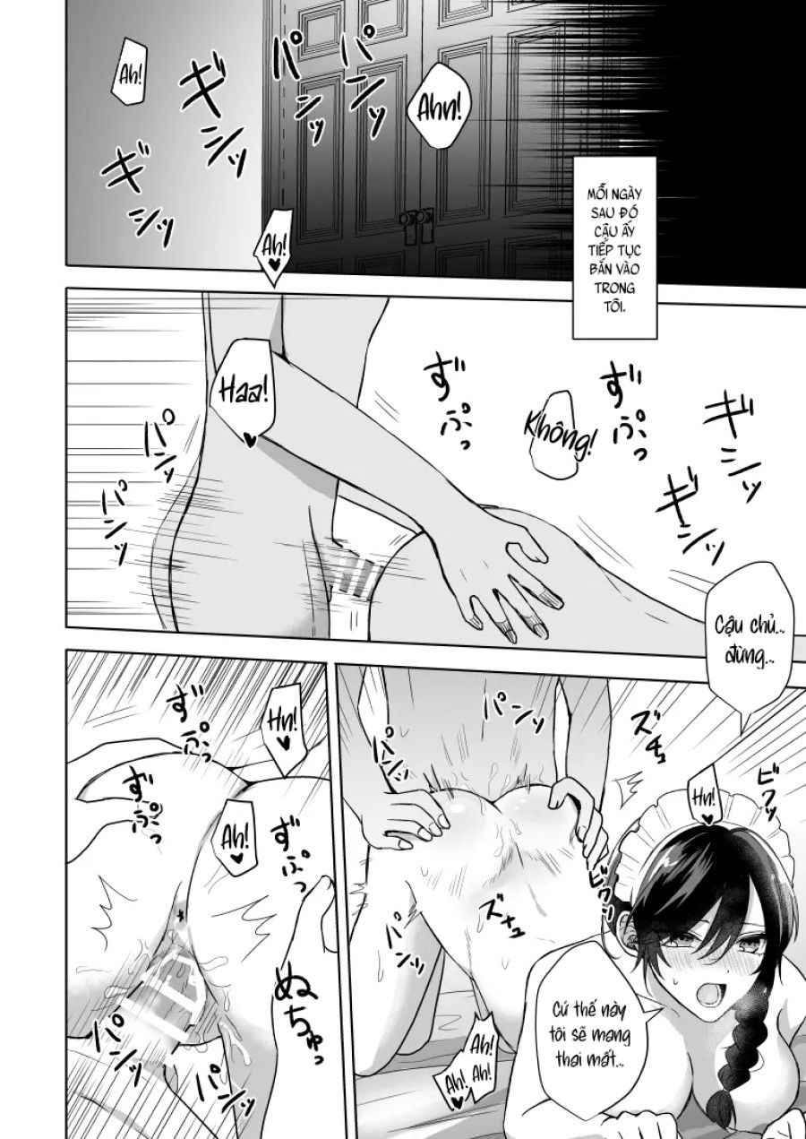 Xin Hãy Để Việc Đó Cho Tôi Thưa Chủ Nhân Oneshot page 28 - Giả Dược