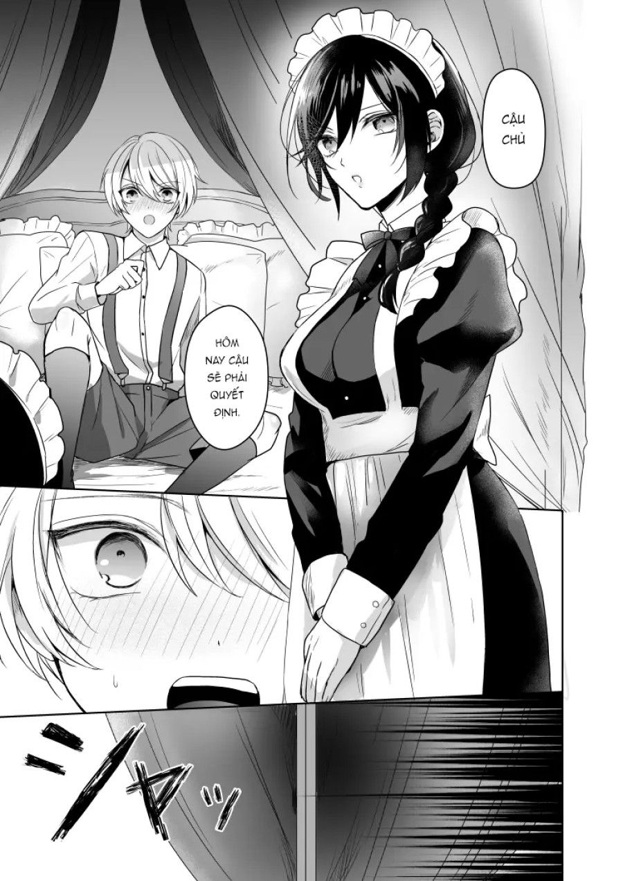 Xin Hãy Để Việc Đó Cho Tôi Thưa Chủ Nhân Oneshot page 4 - Giả Dược