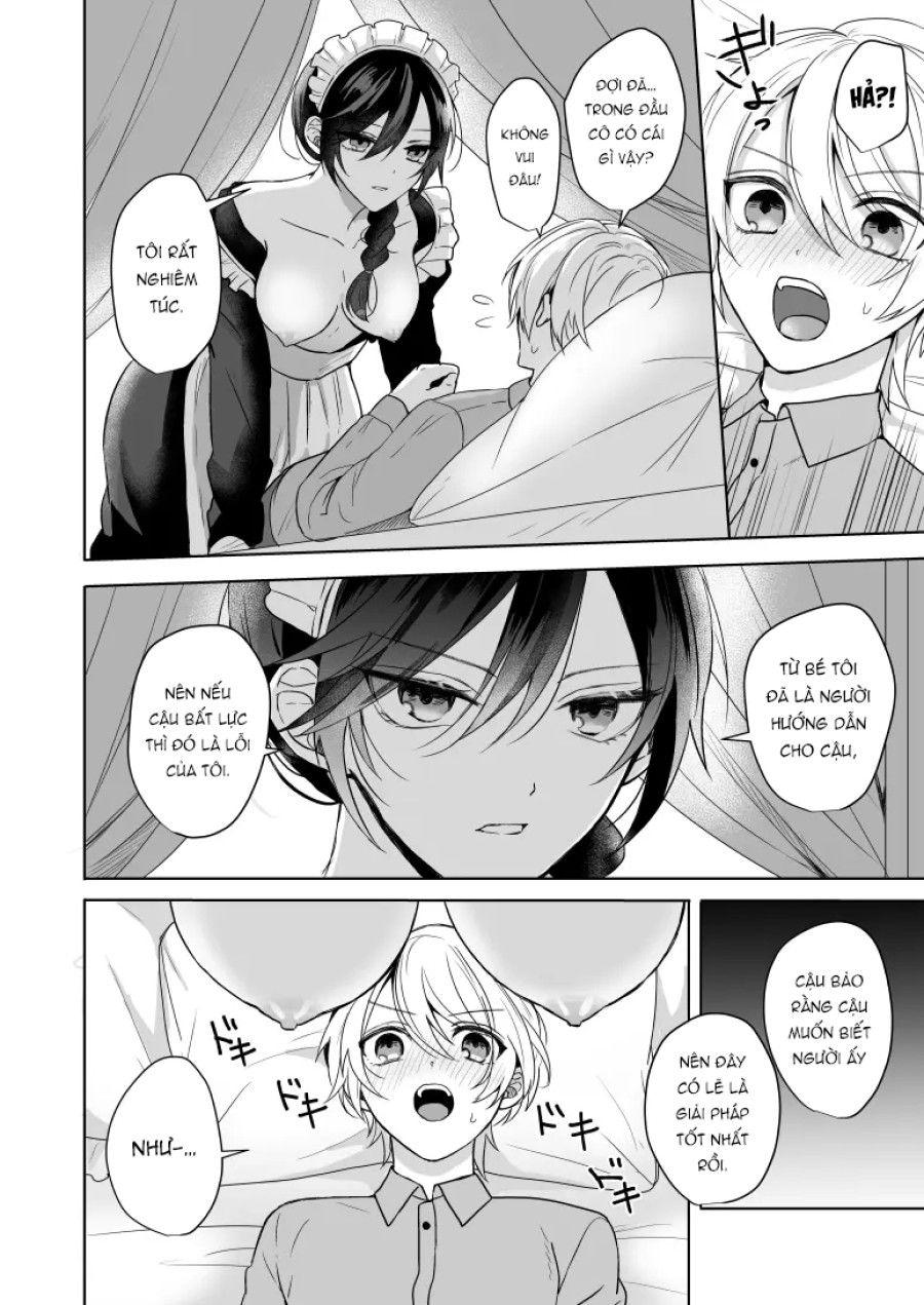 Xin Hãy Để Việc Đó Cho Tôi Thưa Chủ Nhân Oneshot page 10 - Giả Dược