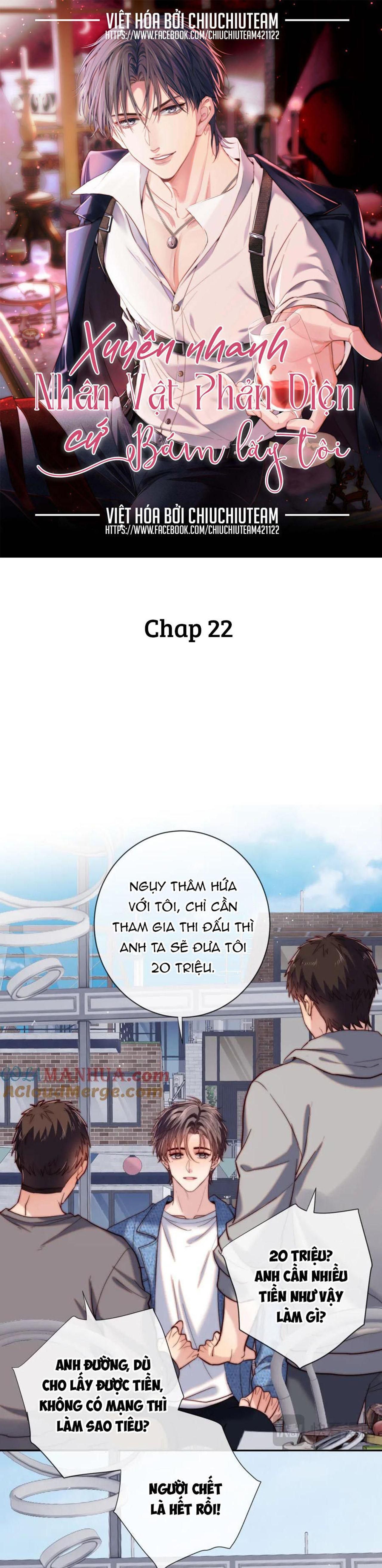 đọc truyện Xuyên Nhanh Nhân Vật Phản Diện Cứ Bám Lấy Tôi Chương 22 ảnh 1 tại Thiên Thai Truyện