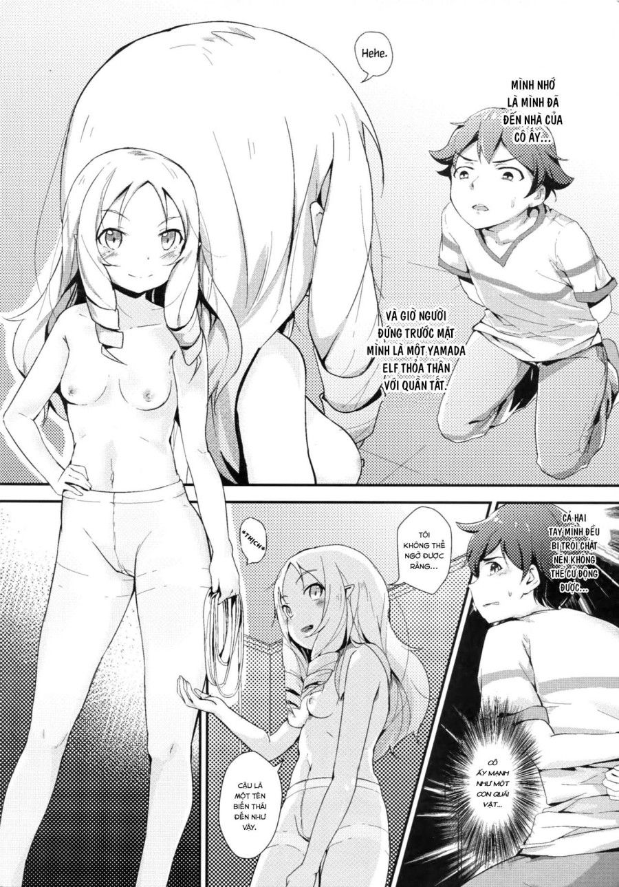 Yamada Elf Và Quần Tất Khiêu Gợi (eromanga Sensei) Oneshot page 3 - Giả Dược