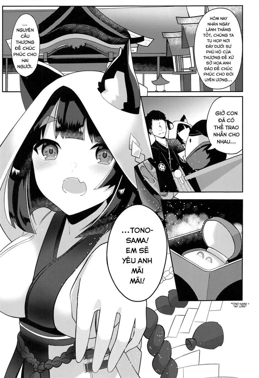 Yamashiro To Icha Love Kekkon Shoya Oneshot page 3 - Giả Dược