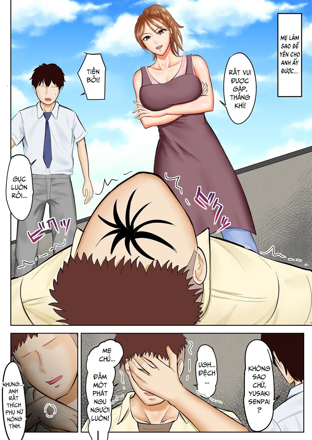 đọc truyện Yankee Datta Haha To Senpai Oneshot ảnh 5 tại Giả Dược