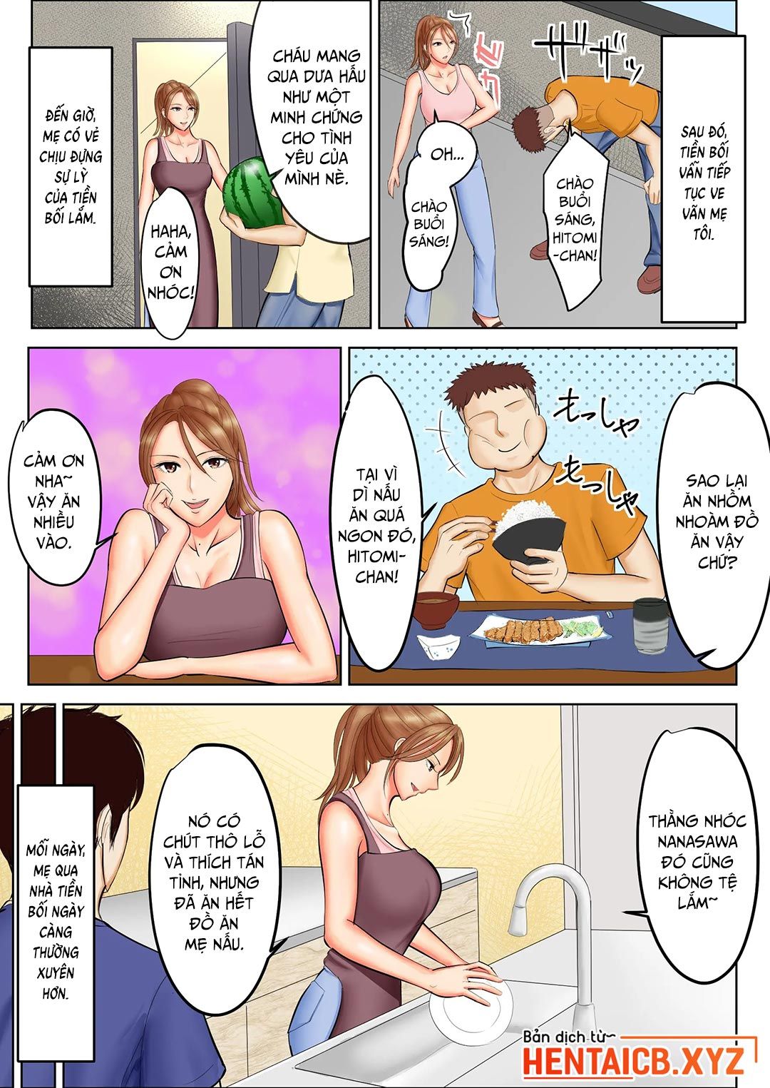 đọc truyện Yankee Datta Haha To Senpai Oneshot ảnh 6 tại Giả Dược