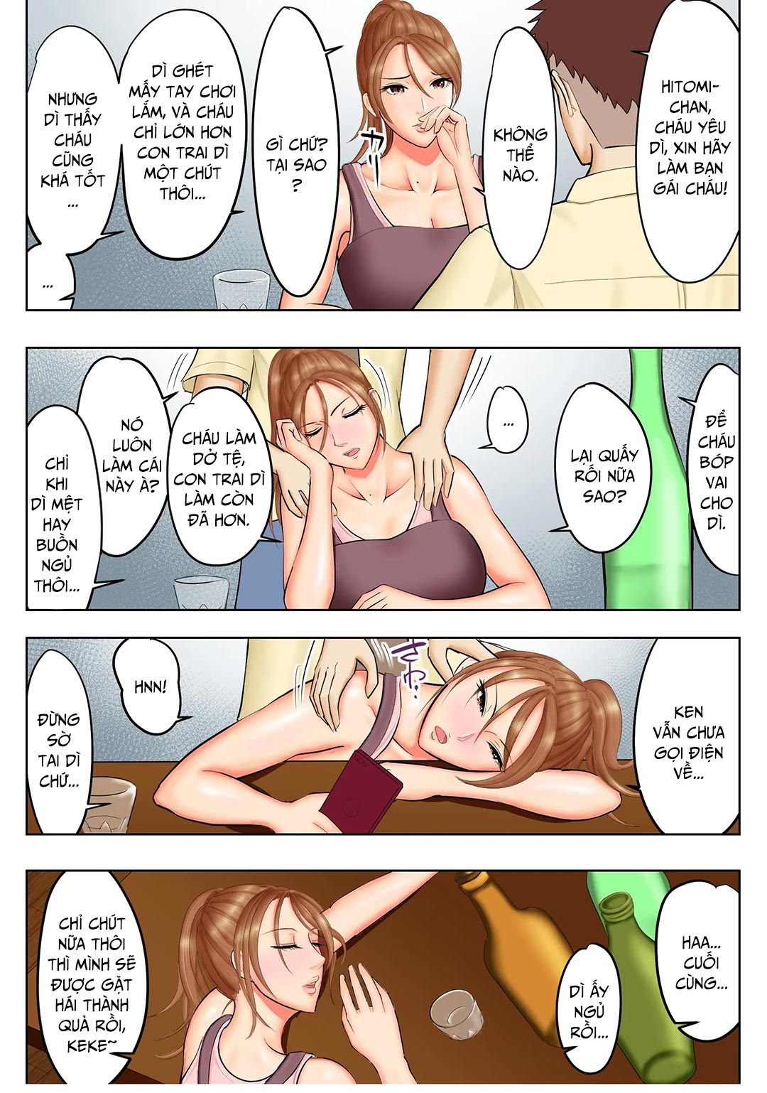 đọc truyện Yankee Datta Haha To Senpai Oneshot ảnh 9 tại Giả Dược