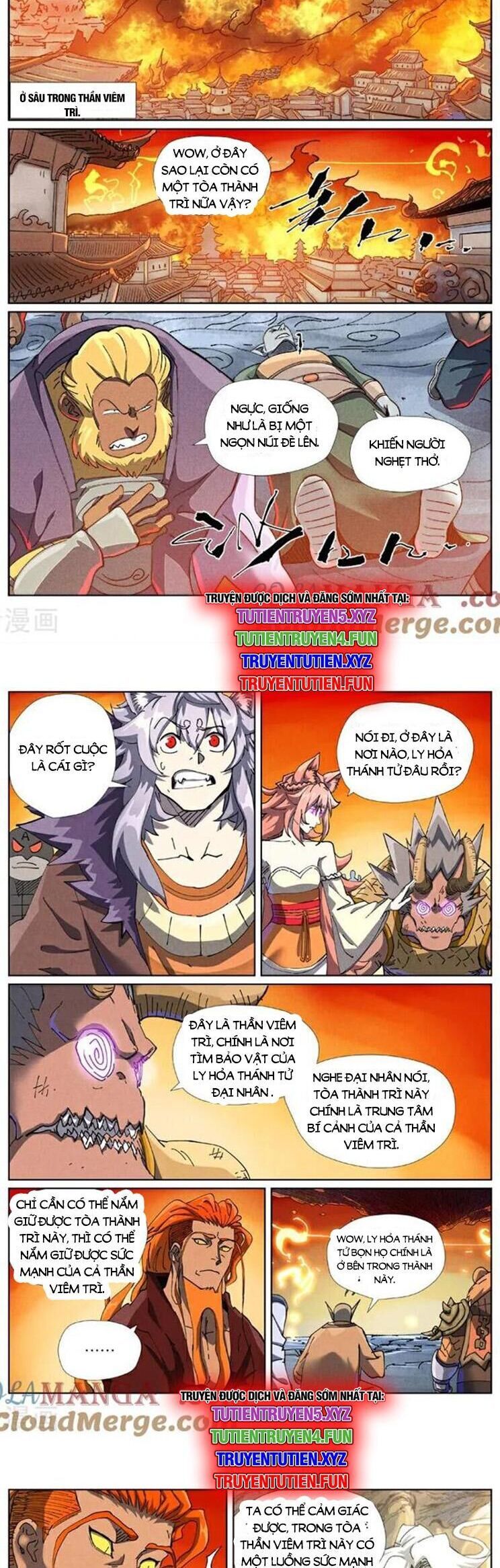 đọc truyện Yêu Thần Ký Chương 614 ảnh 5 tại Thiên Thai Truyện