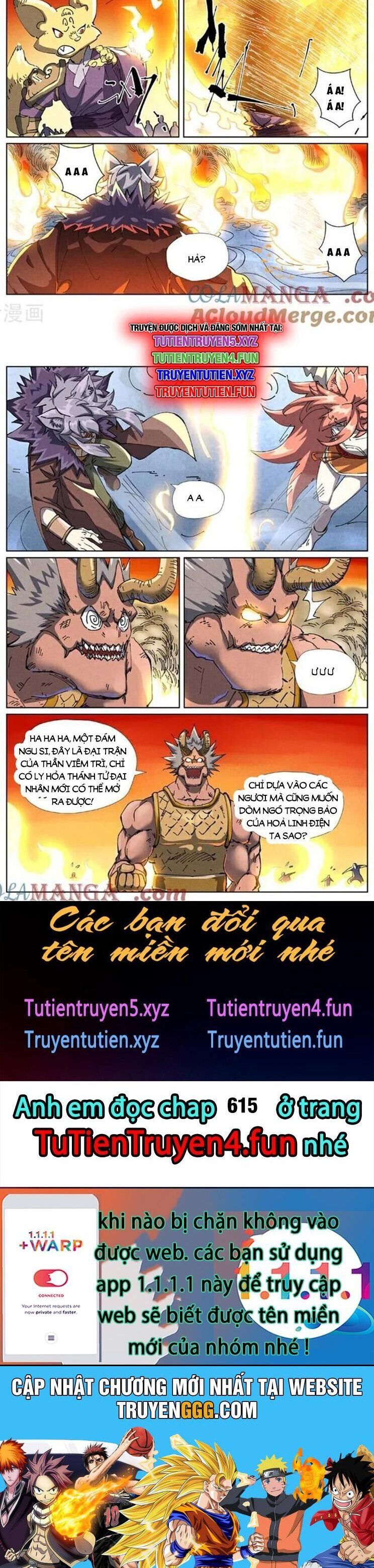 đọc truyện Yêu Thần Ký Chương 614 ảnh 7 tại Thiên Thai Truyện