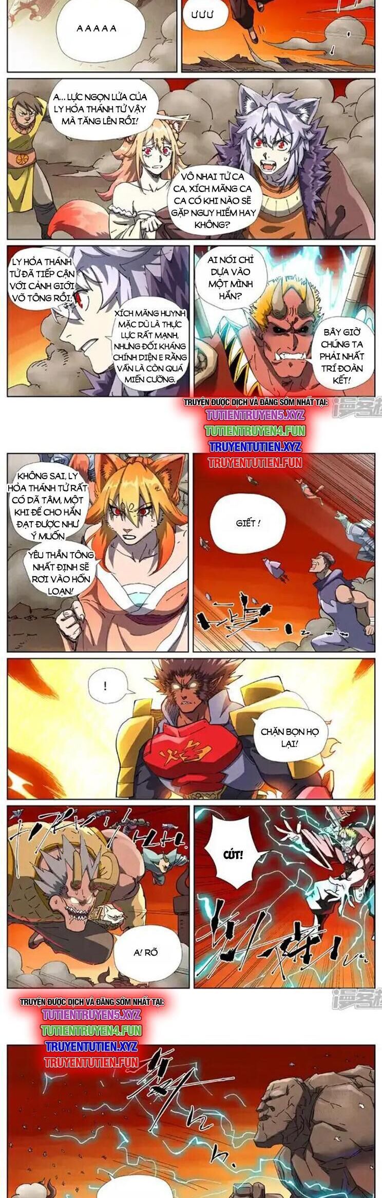 đọc truyện Yêu Thần Ký Chương 626 ảnh 5 tại Thiên Thai Truyện