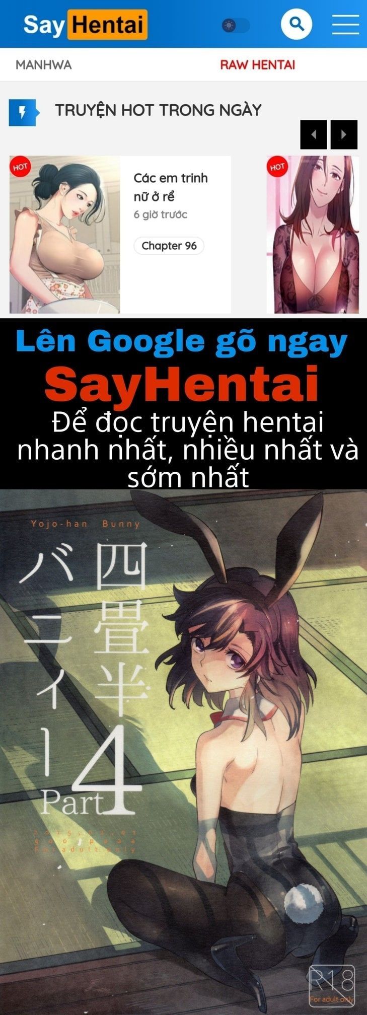 đọc truyện Yojo-han Bunny 4 Oneshot ảnh 1 tại Giả Dược