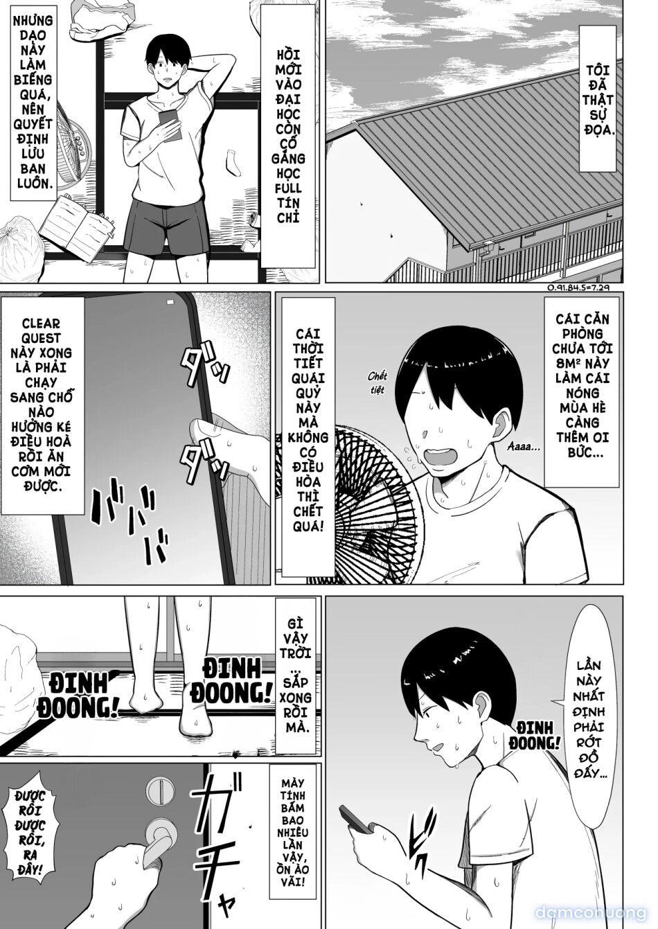 đọc truyện Yojouhanno Oreno Heyade Kaachanto Sumukotoninatta Hanashi Chương 1 ảnh 4 tại Thiên Thai Truyện