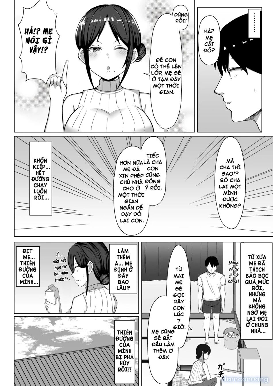 đọc truyện Yojouhanno Oreno Heyade Kaachanto Sumukotoninatta Hanashi Chương 1 ảnh 7 tại Thiên Thai Truyện