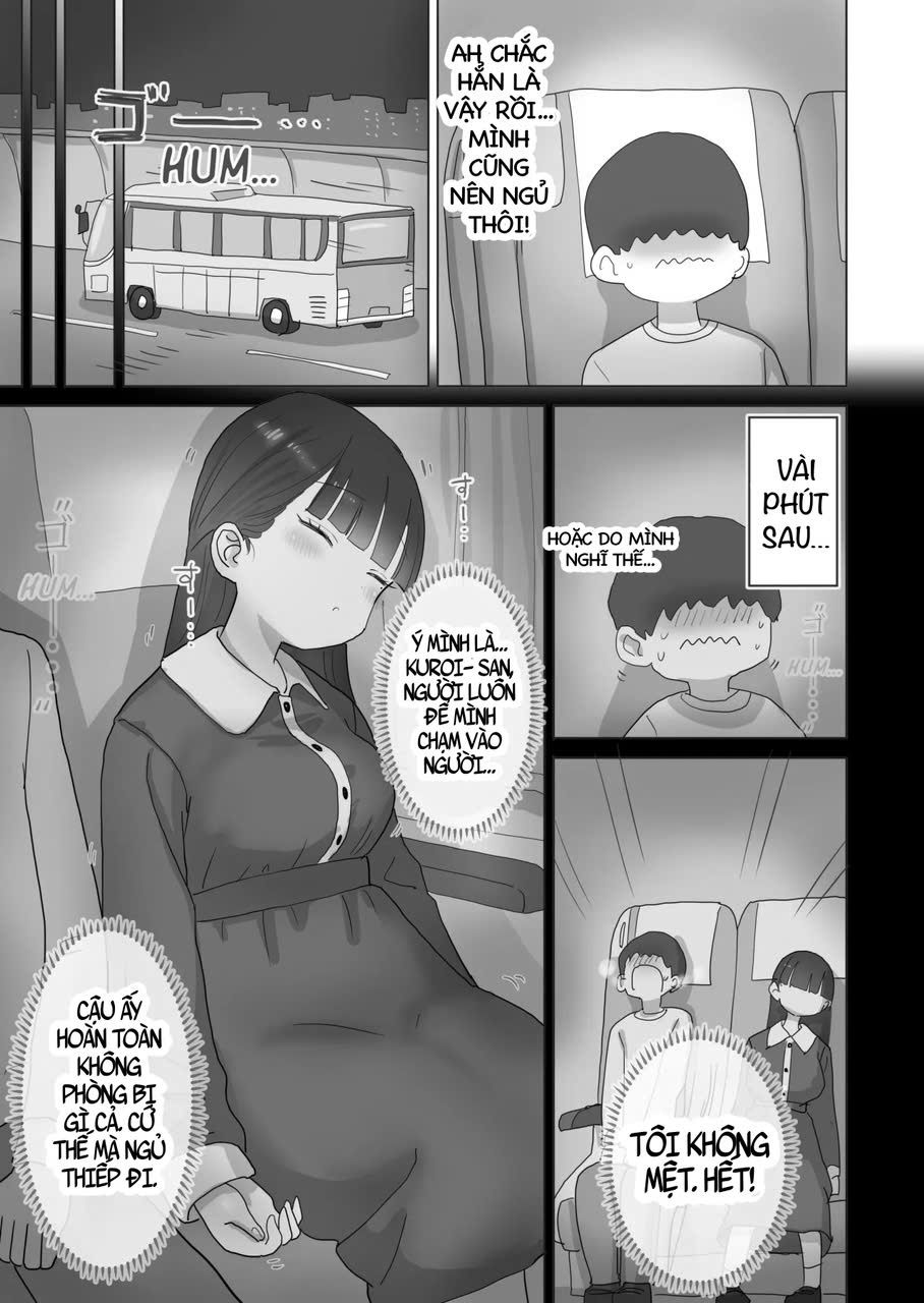 đọc truyện Yokou Bus Demo Kossori Nakadashi Sasete Kureru Classmate No Kuroi-san Chương 1 ảnh 7 tại Thiên Thai Truyện