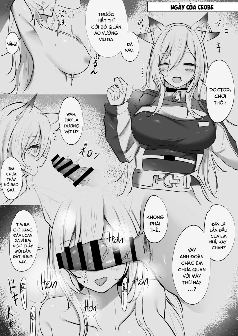 Yona Yona Senjou Sakusen Kiroku (arknights) Oneshot page 5 - Giả Dược
