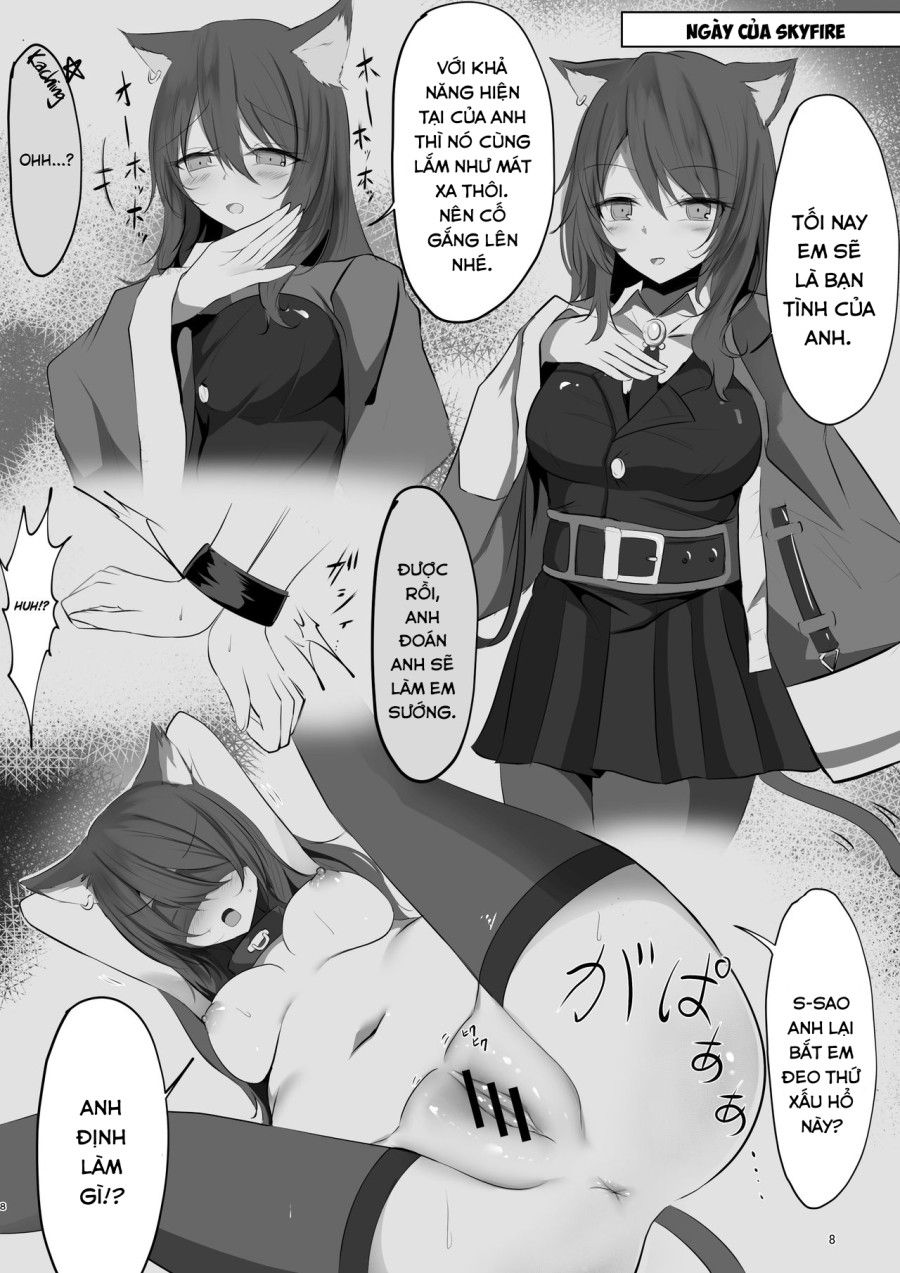 Yona Yona Senjou Sakusen Kiroku (arknights) Oneshot page 10 - Giả Dược