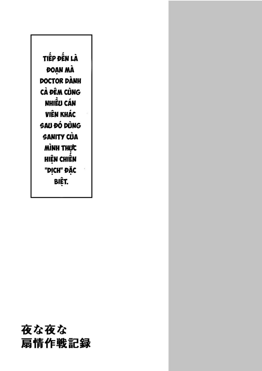 Yona Yona Senjou Sakusen Kiroku Ii (arknights) Oneshot page 3 - Giả Dược
