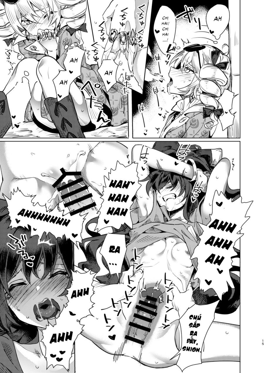 Yorigami Shimai No Erohon (touhou Project) Oneshot page 15 - Giả Dược