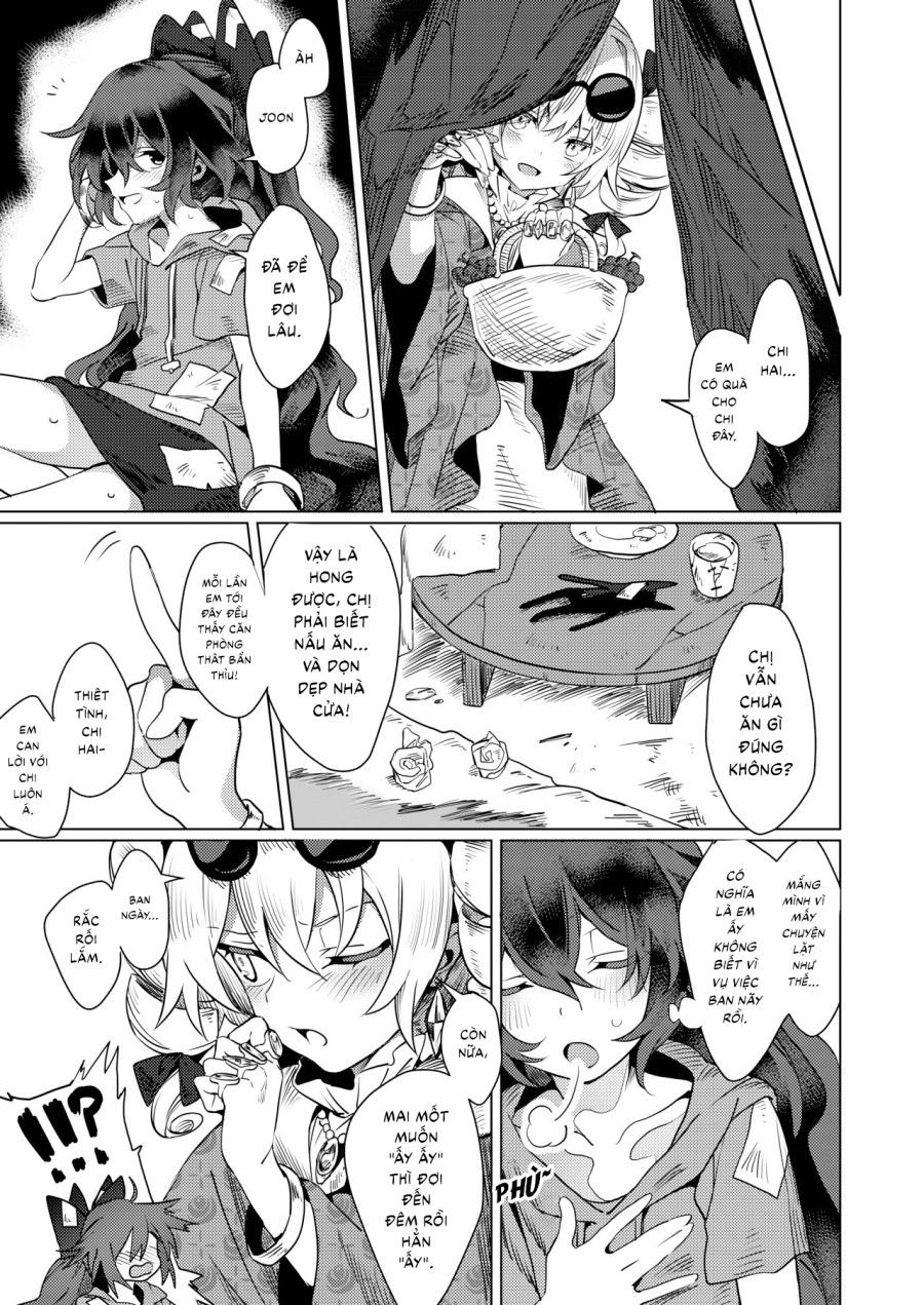 Yorigami Shimai No Erohon (touhou Project) Oneshot page 19 - Giả Dược