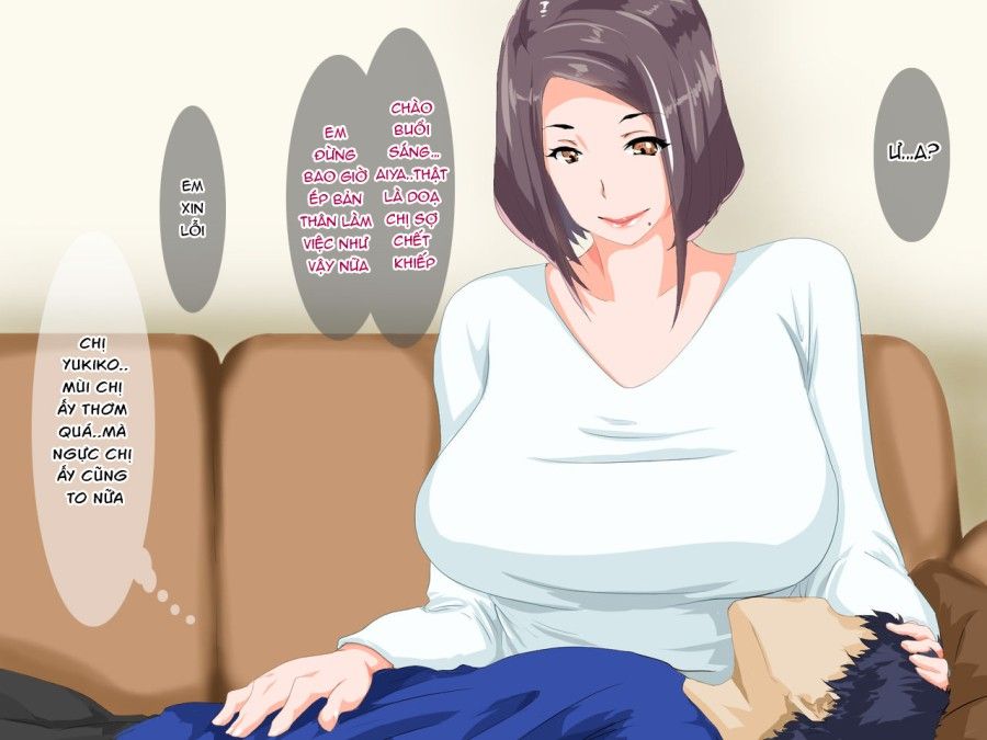 đọc truyện Yoru No Seikatsu De Mitasarenai Bakunyuu Hitozuma Oba-san To. Chương 1 ảnh 10 tại Giả Dược