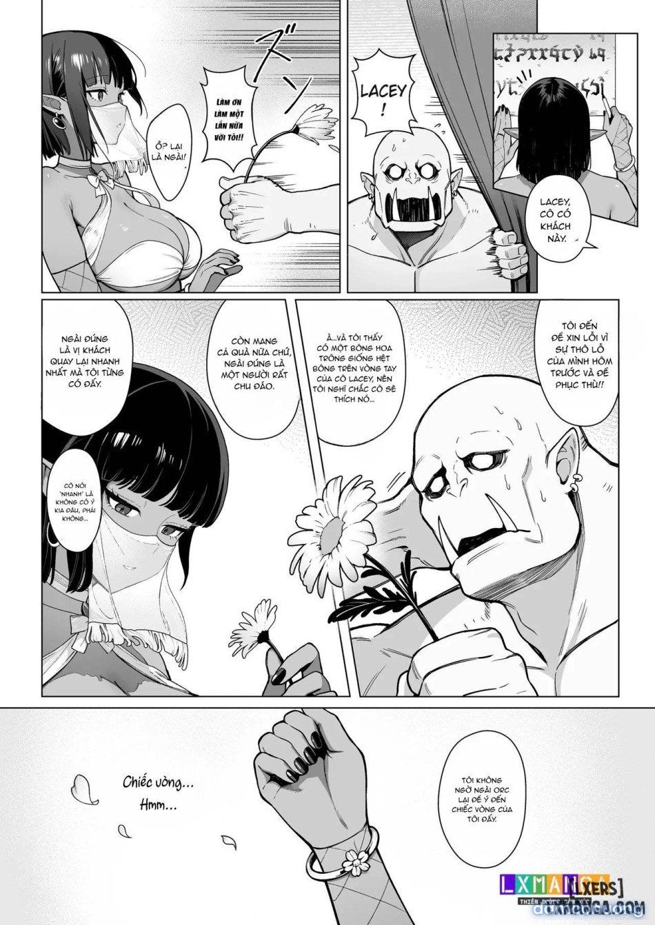 đọc truyện Yosei Shoukan 3-goushitsu Lacy ~kasshoku Hada Elf O Shimei Shita Dotei Orc~ 1 Chương 2 ảnh 5 tại Thiên Thai Truyện