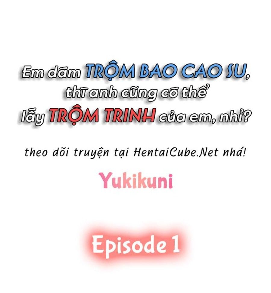 You Stole Condoms, So I Can Steal Your Virginity, Right? Chương 1 page 2 - Giả Dược