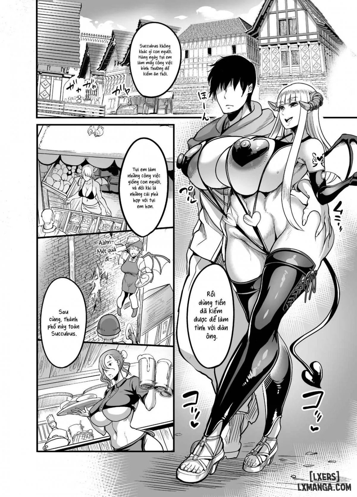 đọc truyện Youkoso Succubus Machi E 2 ~ Mama No Omise E Youkoso!~ Chương 1 ảnh 5 tại Thiên Thai Truyện