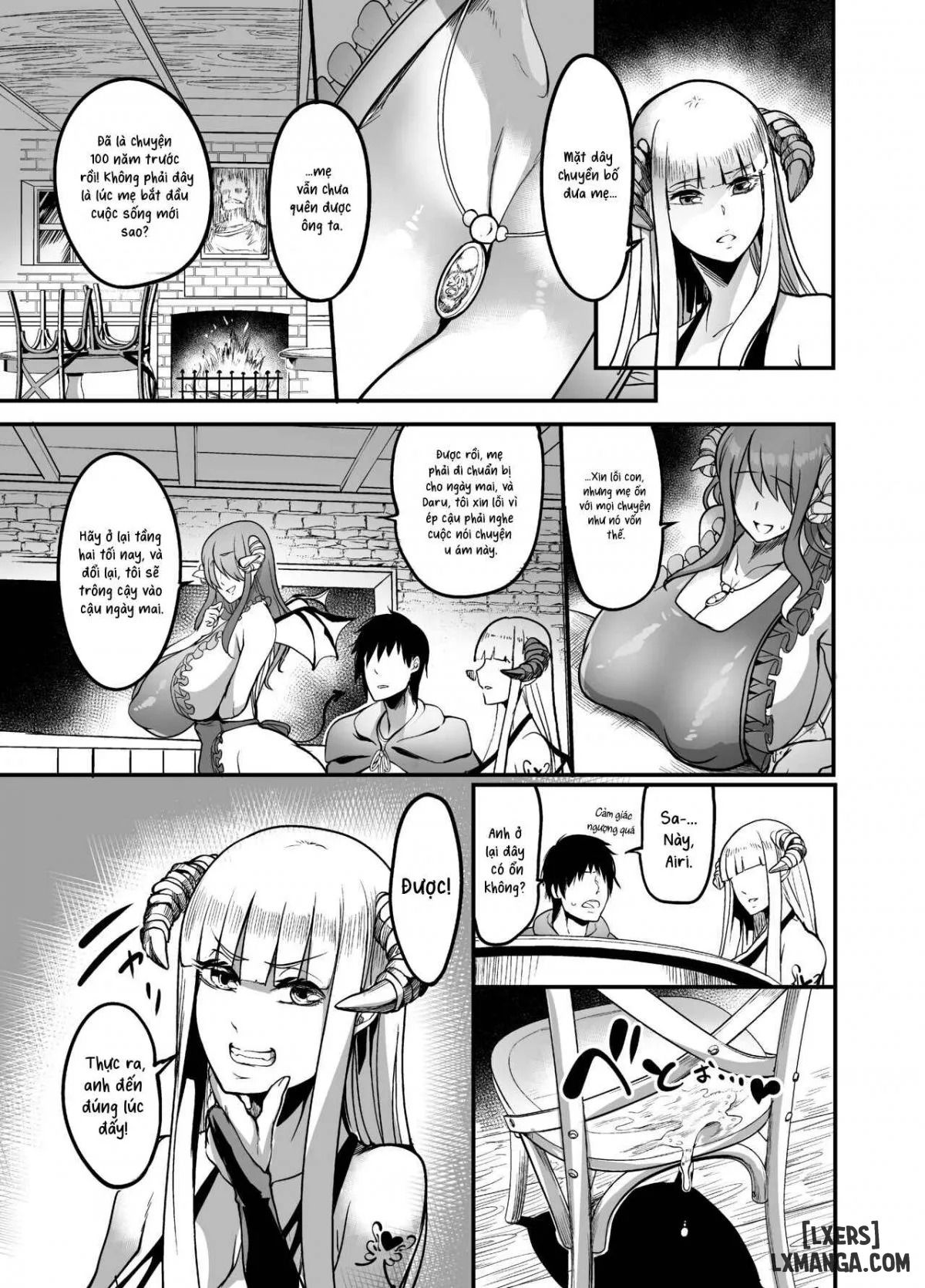 đọc truyện Youkoso Succubus Machi E 2 ~ Mama No Omise E Youkoso!~ Chương 1 ảnh 10 tại Thiên Thai Truyện