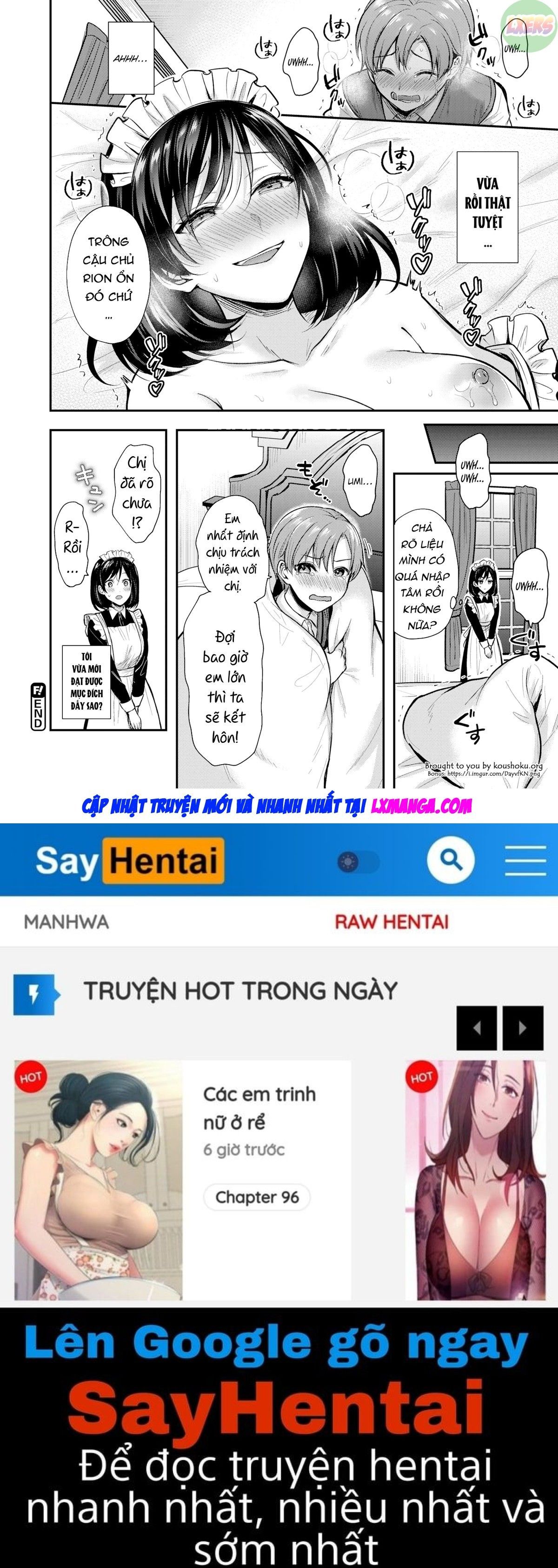 đọc truyện Young Master & The Maid Oneshot ảnh 24 tại Thiên Thai Truyện