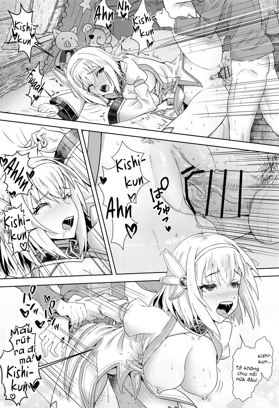 Yui-chan To Kishi-kun Futarikiri No Hitotoki Oneshot page 12 - Giả Dược
