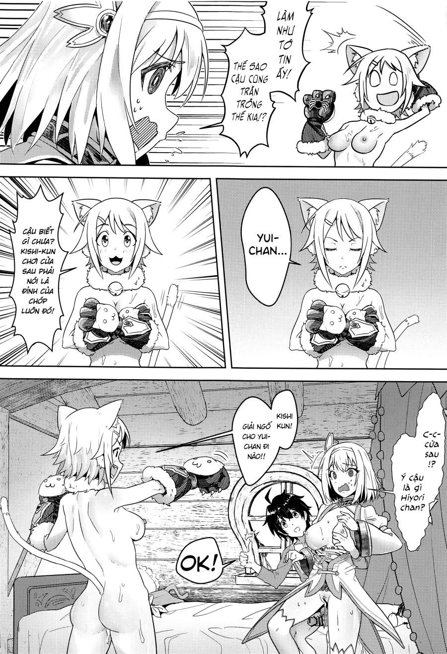 Yui-chan To Kishi-kun Futarikiri No Hitotoki Oneshot page 15 - Giả Dược