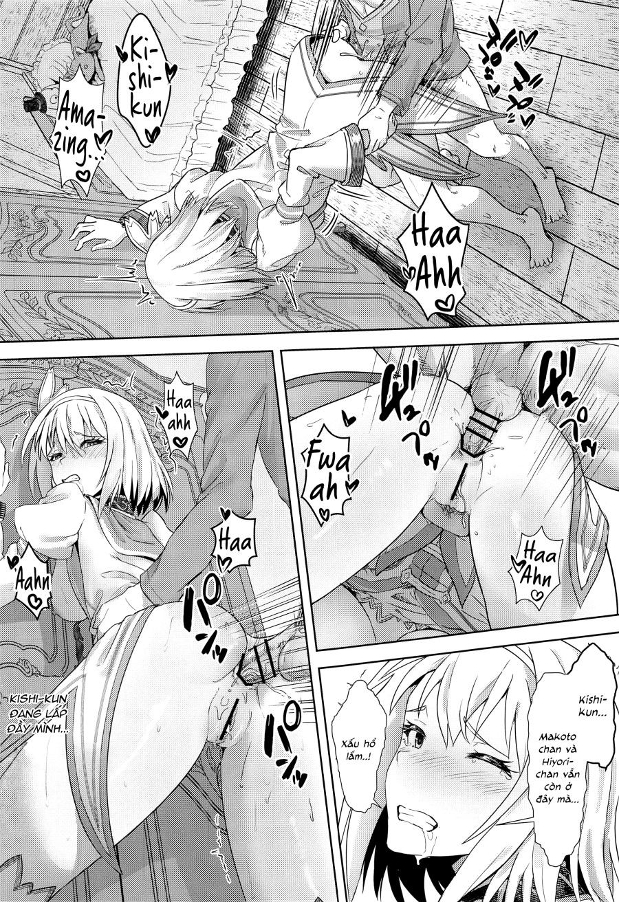 Yui-chan To Kishi-kun Futarikiri No Hitotoki Oneshot page 17 - Giả Dược