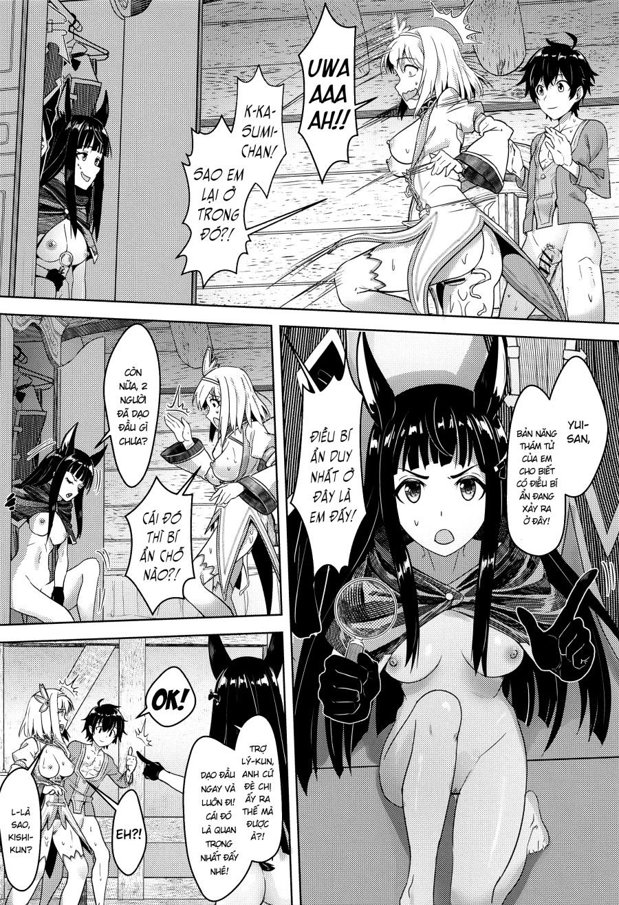 Yui-chan To Kishi-kun Futarikiri No Hitotoki Oneshot page 20 - Giả Dược