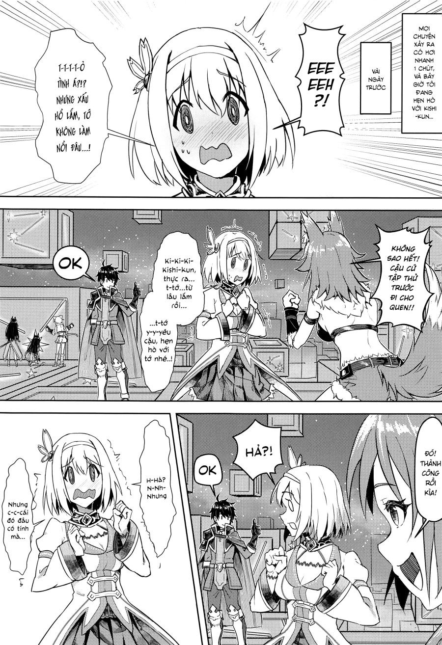 Yui-chan To Kishi-kun Futarikiri No Hitotoki Oneshot page 3 - Giả Dược
