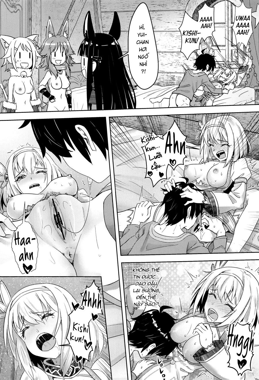 Yui-chan To Kishi-kun Futarikiri No Hitotoki Oneshot page 21 - Giả Dược