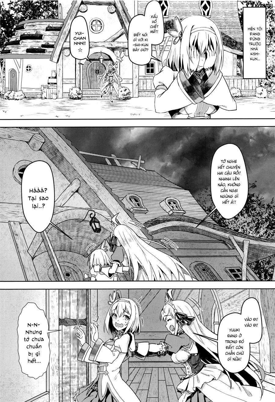 Yui-chan To Kishi-kun Futarikiri No Hitotoki Oneshot page 4 - Giả Dược