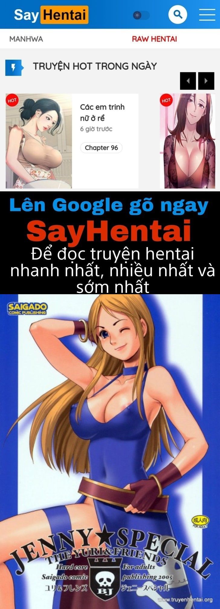 đọc truyện Yuri & Friends Jenny Special Chương 1 ảnh 1 tại Giả Dược