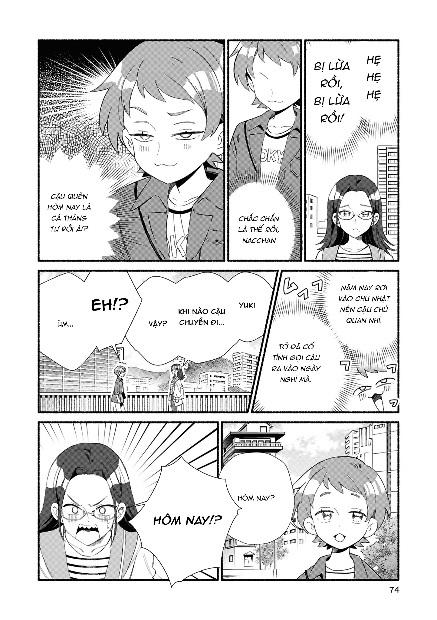 đọc truyện Yurihime 20th Anthology Chương 3 ảnh 6 tại Thiên Thai Truyện