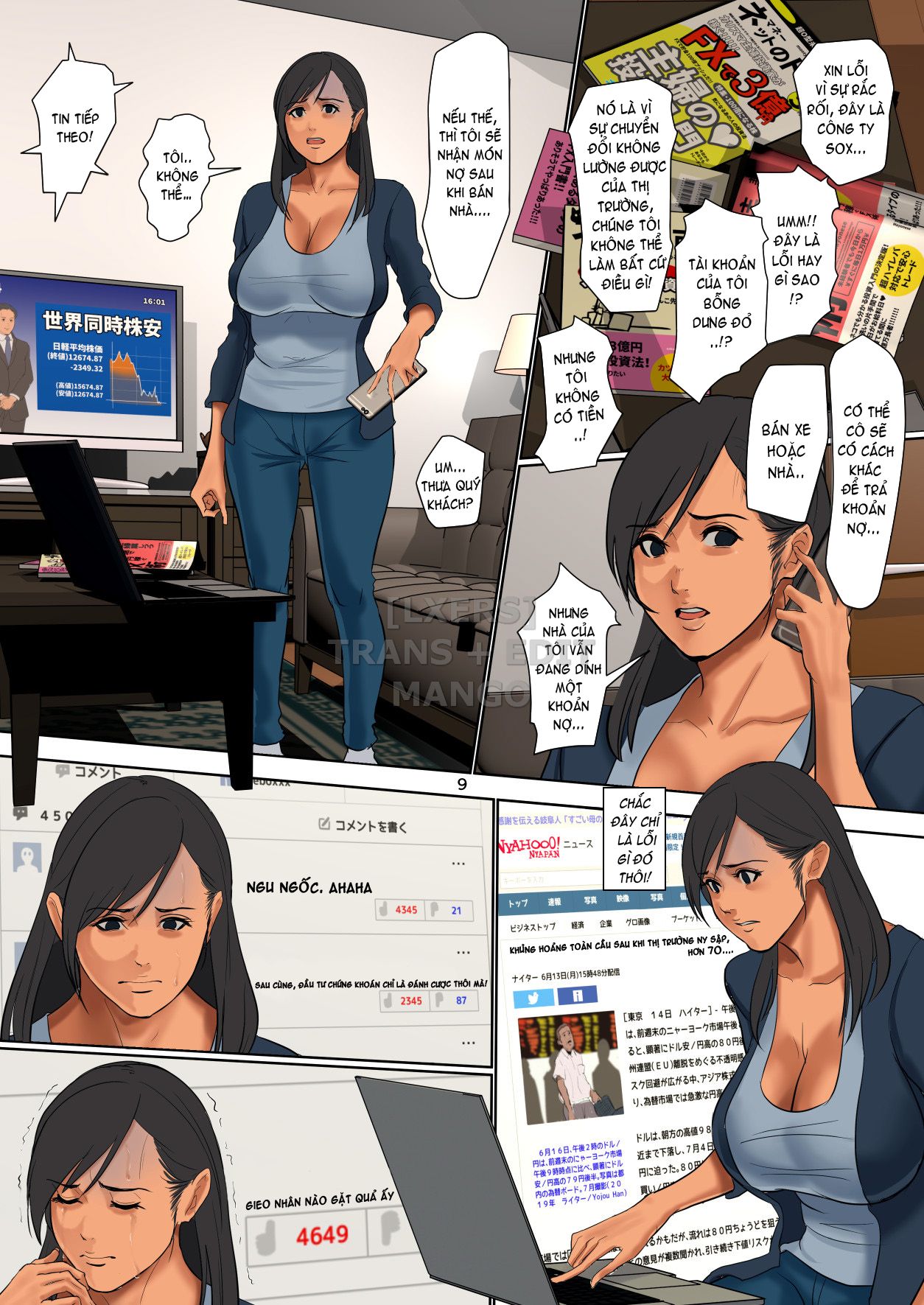 đọc truyện Yurikago Uri No Tsuma Oneshot ảnh 9 tại Thiên Thai Truyện