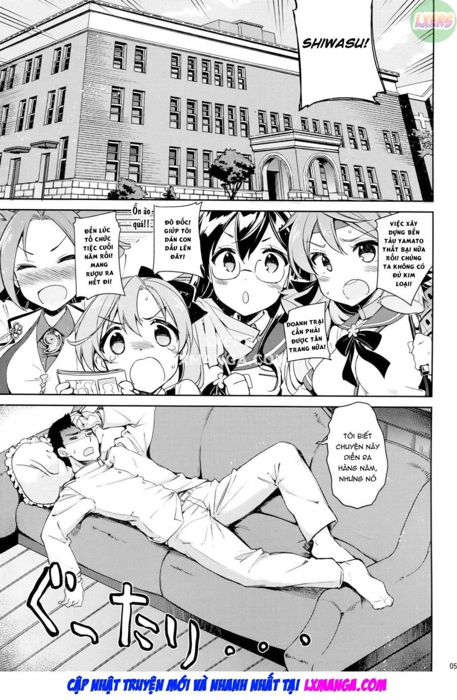 Yurufuwa Juujun Atago Oneshot page 6 - Giả Dược