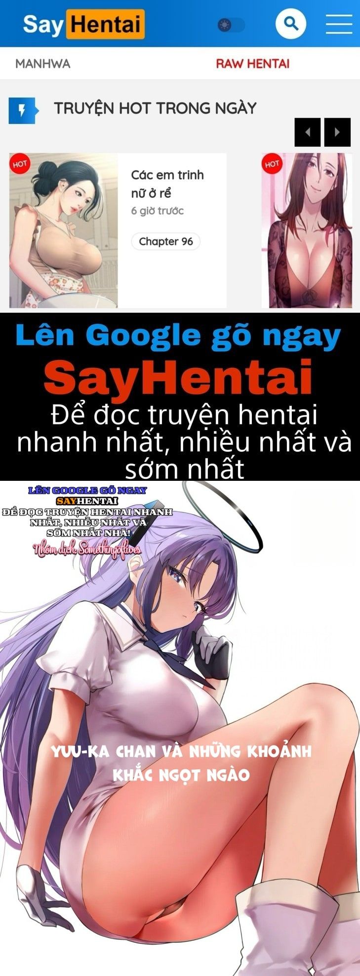 đọc truyện Yuu-ka Chan Và Những Khoảnh Khắc Ngọt Ngào Chương 1 ảnh 2 tại Thiên Thai Truyện