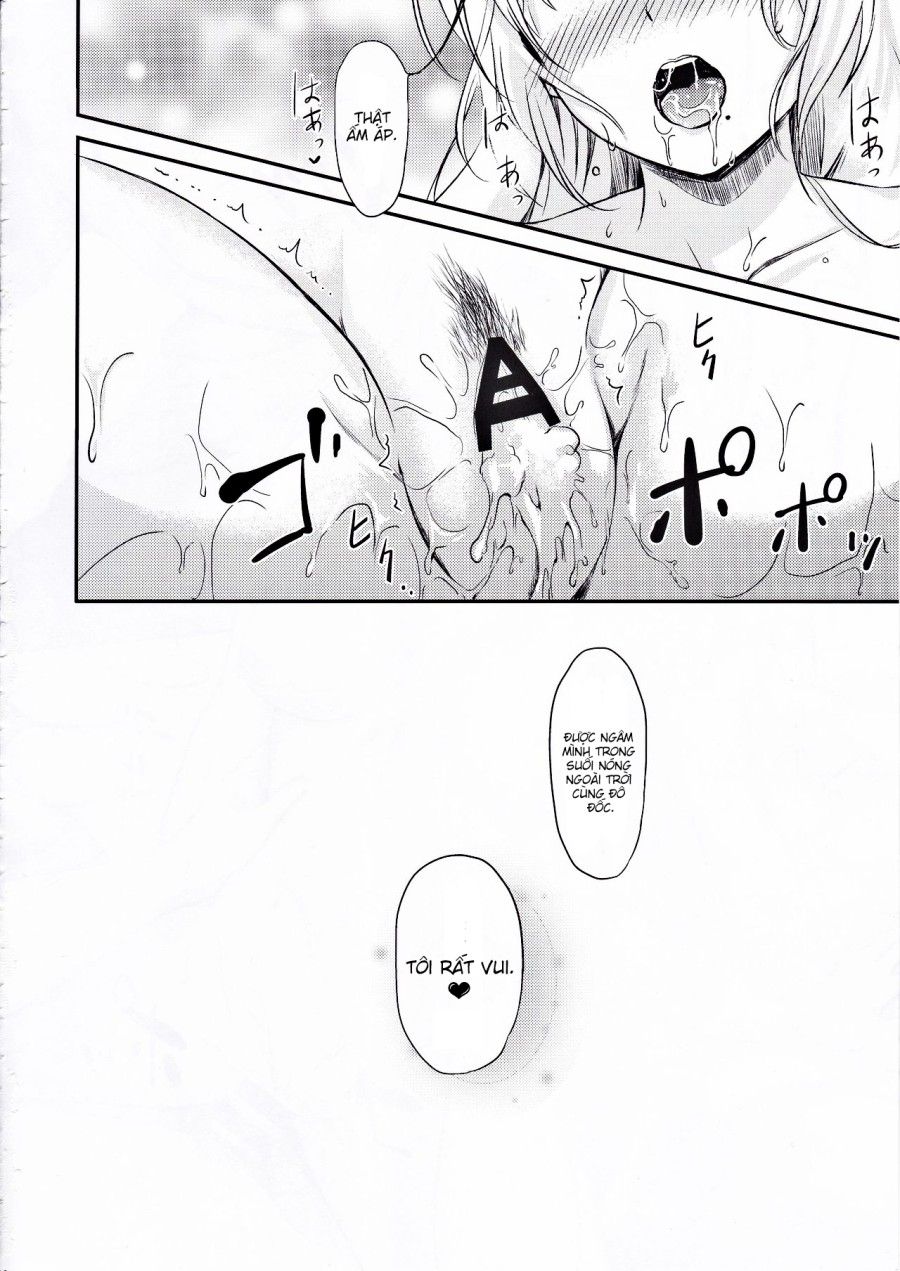 đọc truyện Yuugumo To Futarikiri No Rotenburo (kantai Collection -kancolle-) Oneshot ảnh 17 tại Thiên Thai Truyện