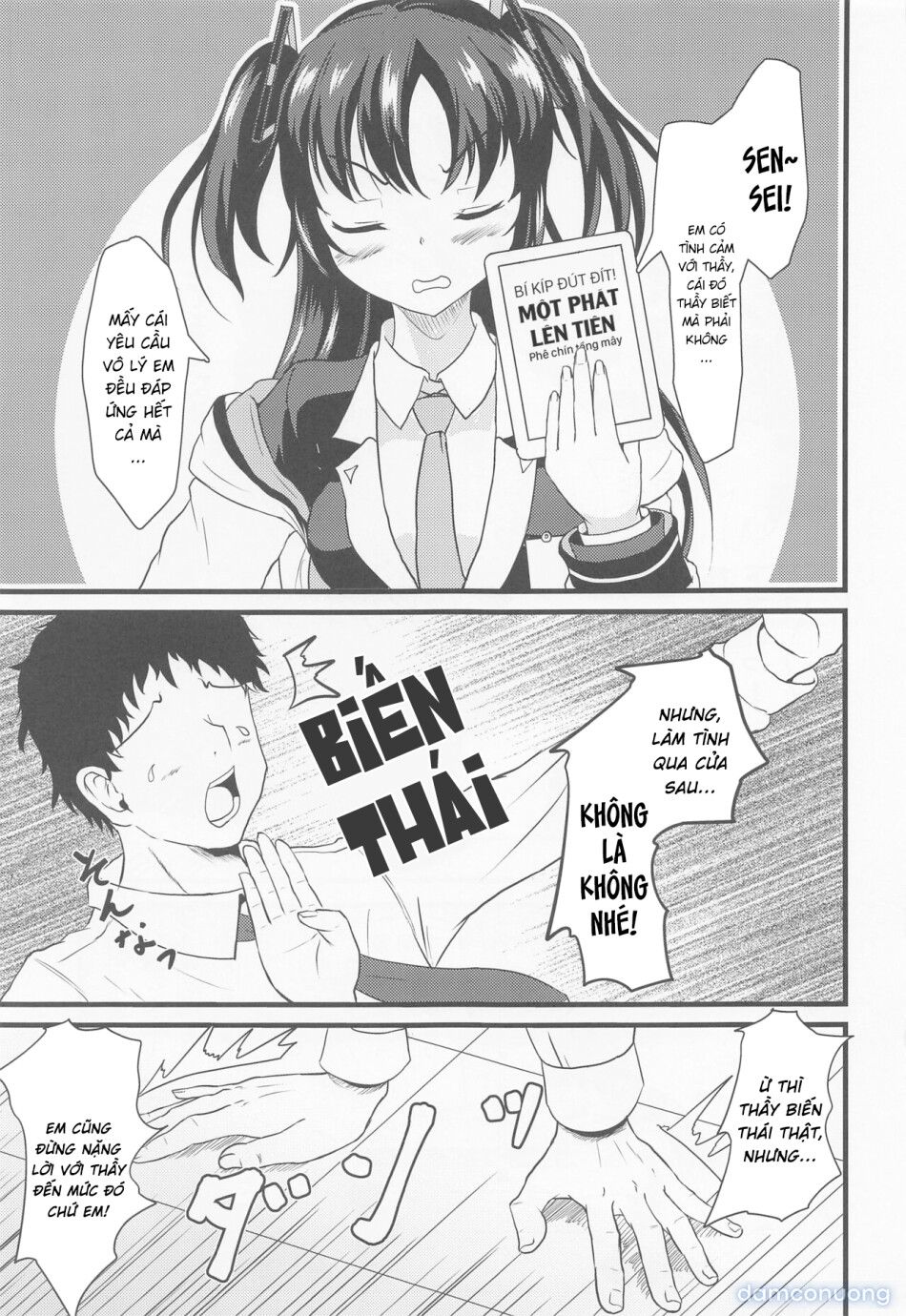 đọc truyện Yuuka À! Cho Thầy "đi Cửa Sau" Em Nhé! Chương 3 ảnh 3 tại Thiên Thai Truyện