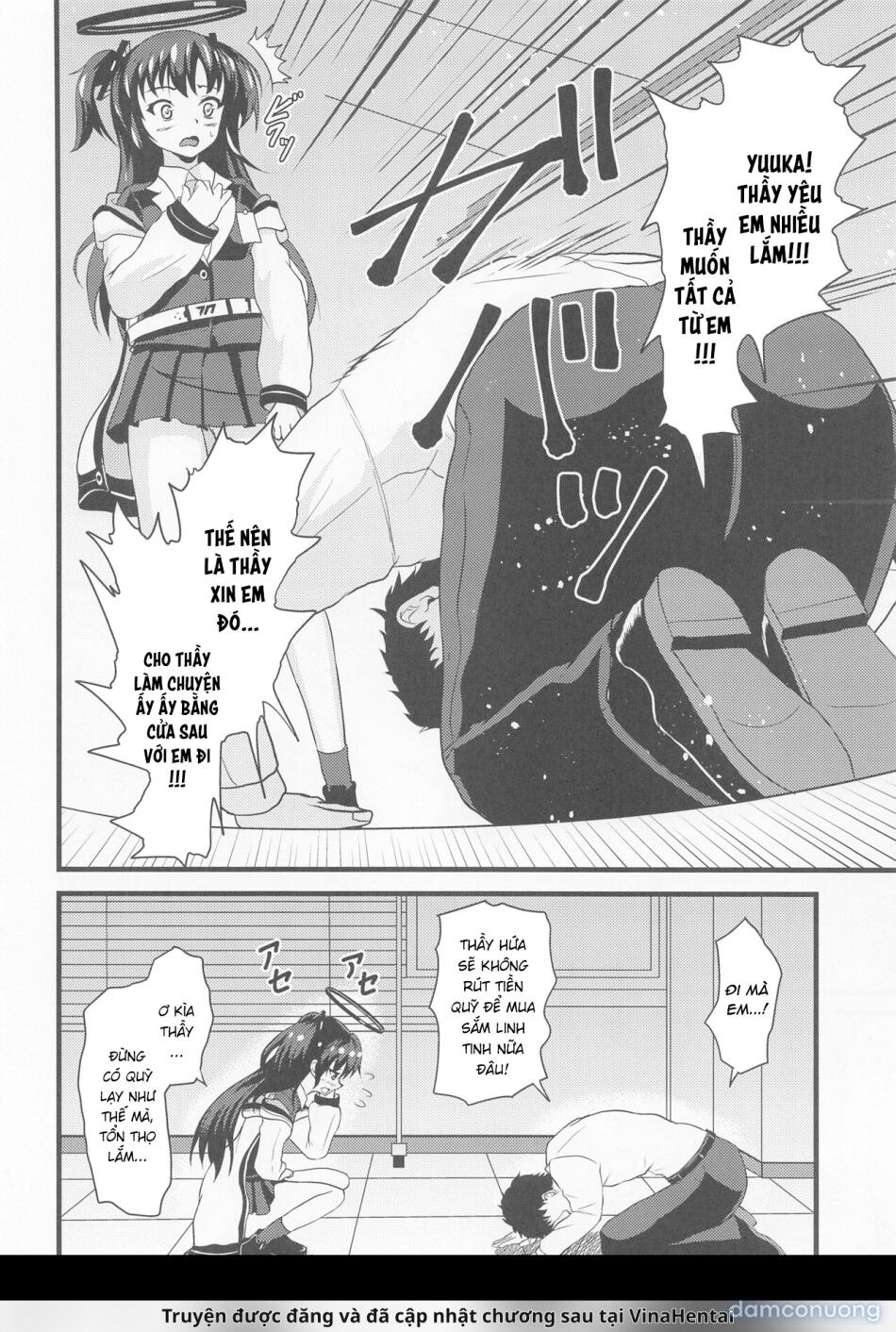 đọc truyện Yuuka À! Cho Thầy "đi Cửa Sau" Em Nhé! Chương 3 ảnh 4 tại Thiên Thai Truyện